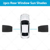 Holden Colorado RG Rear Window Sun Shades (2012-2020)