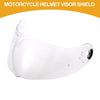 X-803 Resin Clear Motorcycle Helmet Visor Shield 3-Snap