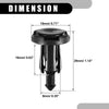 Subaru Ascent 100 Pcs Push Type Retainer Clips (2019-2023)