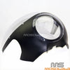 Harley Suzuki Kawasaki Honda 5 3/4" Retro Headlight Fairing w/Windshield