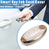 Nissan Altima Armada 3 x Keyless Key Fob Shell Cover Case (2002-2023)