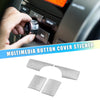 Mercedes-Benz Multimedia Radio Button Cover Sticker