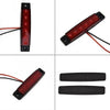 RV Stop 2x Mount Safe Trailer Light Tail Brake Lamp 8.3in DC Sealed RV Turn
