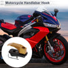 Motorcycle Rectangle Aluminum Alloy Hanging Hook / 1 Set / Earthy Yellow