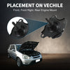 Honda CR-V 2.4L 4WD Engine Motor Trans Mount Set (2002-2006)