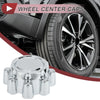 Ford F250 (2005-2007) Chrome Silver Tone Plastic 1 Pc Wheel Center Cap