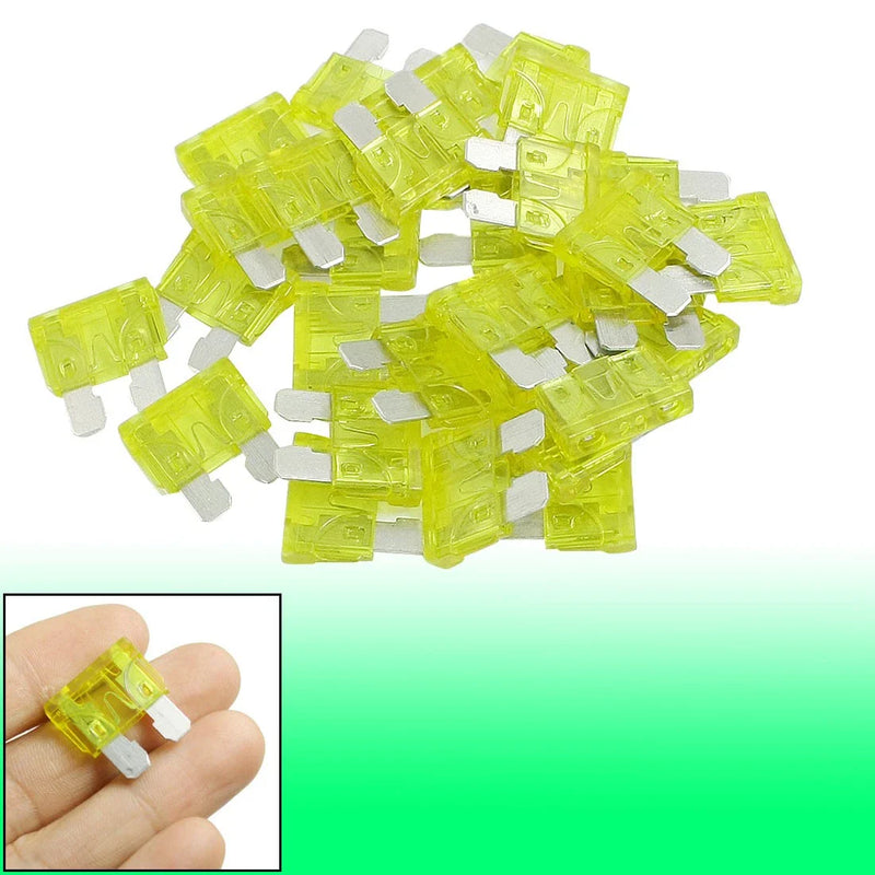 Auto Car Boat Taxi Truck 30 Pcs 20A Blade Fuse Connectors
