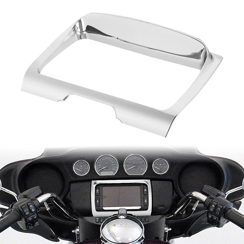 Harley Electra Glide Tri-Line Stereo Trim Cover Chrome (2014-2023)