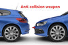 2Pcs Red Cute Little Demon Horn Devil 3D Car Creative Sticker Car Styling Decal