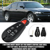 Dodge Chrysler Keyless Entry Remote Key Shell Cover (No Chip)