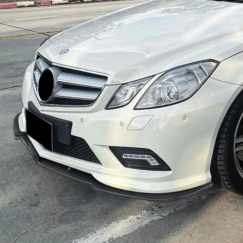 Benz E Coupe C207 AMG Front Bumper Spoiler Lip Kit (2009-2012)