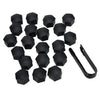 Tesla Model 3, X, S 20 x Car Wheel Lug Nut Cap Covers (2017-2023)