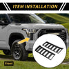 Toyota Tundra Carbon Fiber Pattern Headlights Vent Cover (2022–2024)