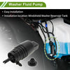 BMW 528i Sedan E12 Windshield Washer Pump w/Grommet (2009-2017)