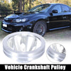 Chevy SBC 350 Engine Water Pump Pulley 2 Groove 4 Hole Aluminum