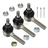 Club Car DS Golf Cart Steering Box Drag Link 3 x Tie Rod Ends (1976–2008)