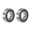 Ball Bearing 15x32x9mm Double Sealed ABEC-1 Bearings 2pcs