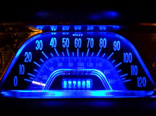 Toyota Landcruiser FJ40 FJ45 BJ40 BJ42 HJ45 HJ47 Blue LED Dash Cluster Light
