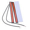 Camping Caravan Boat Car Waterproof 2 x 12V Red DRL COB LED Strip Light Bars