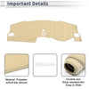 Honda Civic FL5 2022-2024 Sun Protector Beige Dashboard Cover Mat
