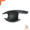 Mitsubishi Triton Ute 4PC Matte Black Door Handle Insert Cup Bowl (15-23)