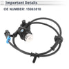 Chevrolet Avalanche 1500 ABS Wheel Speed Sensor (04-06)