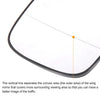 Volvo XC70 XC90 Heated Left Side Rearview Mirror Glass (2003-2006)