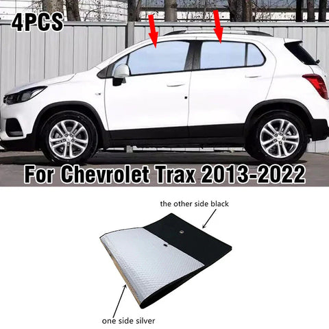 Chevrolet Trax 4 x Side Window Camp Privacy Sunshade (2013–2022)