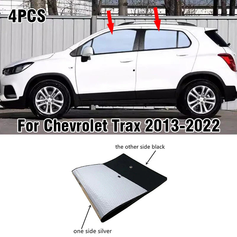 Chevrolet Trax 4 x Side Window Camp Privacy Sunshade (2013–2022)