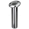 Relaxn Fishing Rod Holder 15° Round Head Flush Mount Heavy Duty S/S