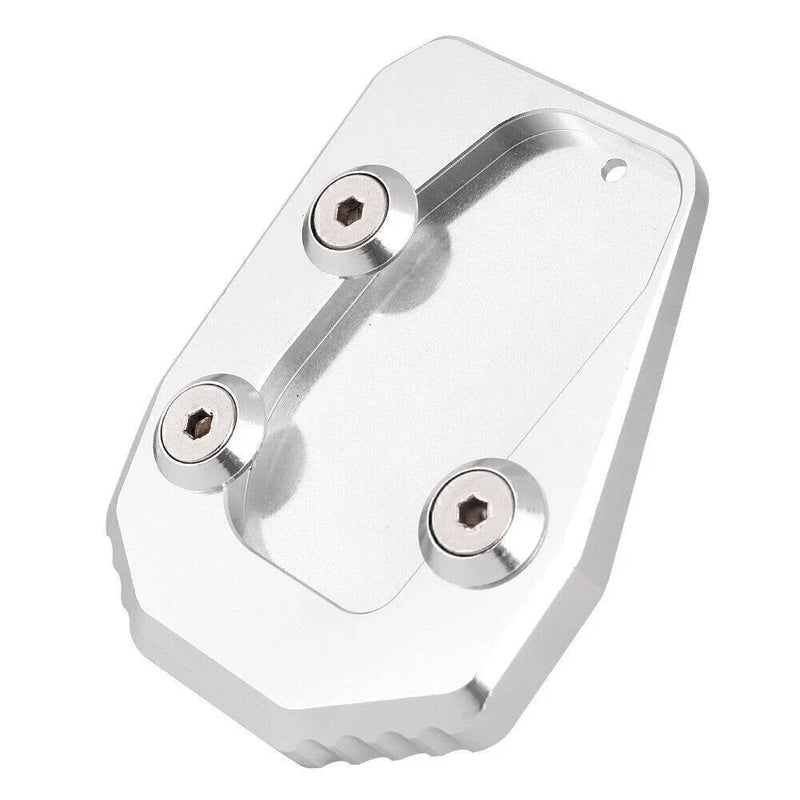 Yamaha MT09 (2013-2016) Silver Kickstand Side Stand Extension Pad