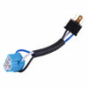 Car H4 Ceramic Headlight Harness Socket Connector Adaptor