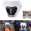 KTM EXC EXC-F 350 450 500 White LED Headlight Lamp (2017-2023)