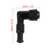 CG125 GN125 Motorcycle Dirt Bike 2 x Spark Plug Cap Cover Black Waterproof