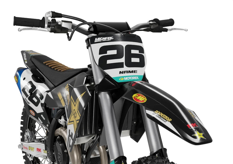 Husqvarna TC 85 (2025-2026) - Control Black Style Stickers MX Graphic Kit