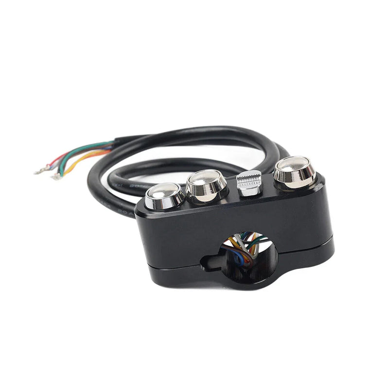 Harley Dyna Sportster Handlebar Control Switches w/ Wiring Harness (2006-2023)
