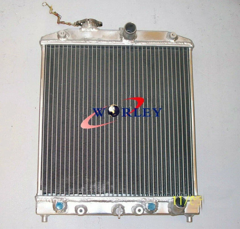 Honda Civic EK EG D15 D16 3 Row Aluminum Radiator 32mm Pipe (1992-2000)