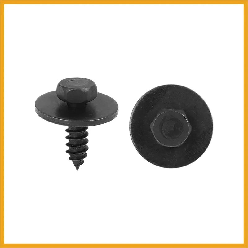 BMW X5 X6 E46 E60 E90 10 Pcs Wheel Arch Trim Hex Head Screws