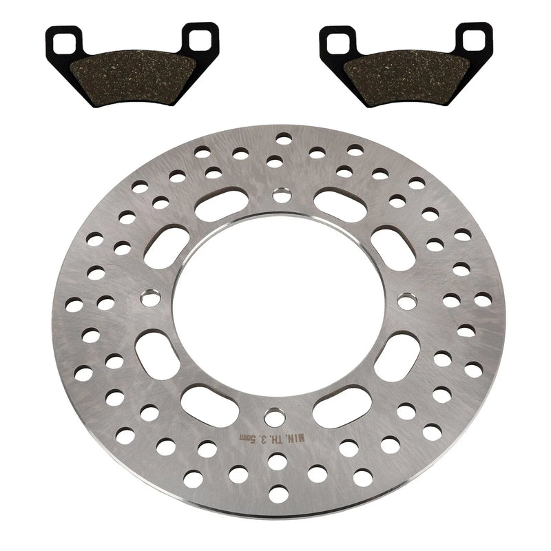 Arctic Cat 350 4x4 Auto 2 x Rear Rotor & Semi-Metal Pads (2011–2012)