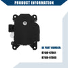 Toyota Avalon, Camry HVAC Heater Blend Door Actuator (2000-2006)