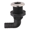 Boat 1 x Bilge Pump Fitting 33MM Bilge Thru Elbow Hull Fitting