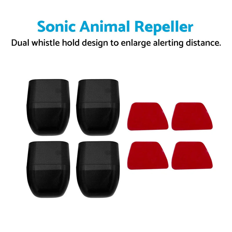 4WD Car - Deer Kangaroo Black Sonic Animal Repeller Whistles