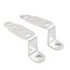 Headlight Rearview Mirror Universal Silver Spotlight Bracket (N/A)