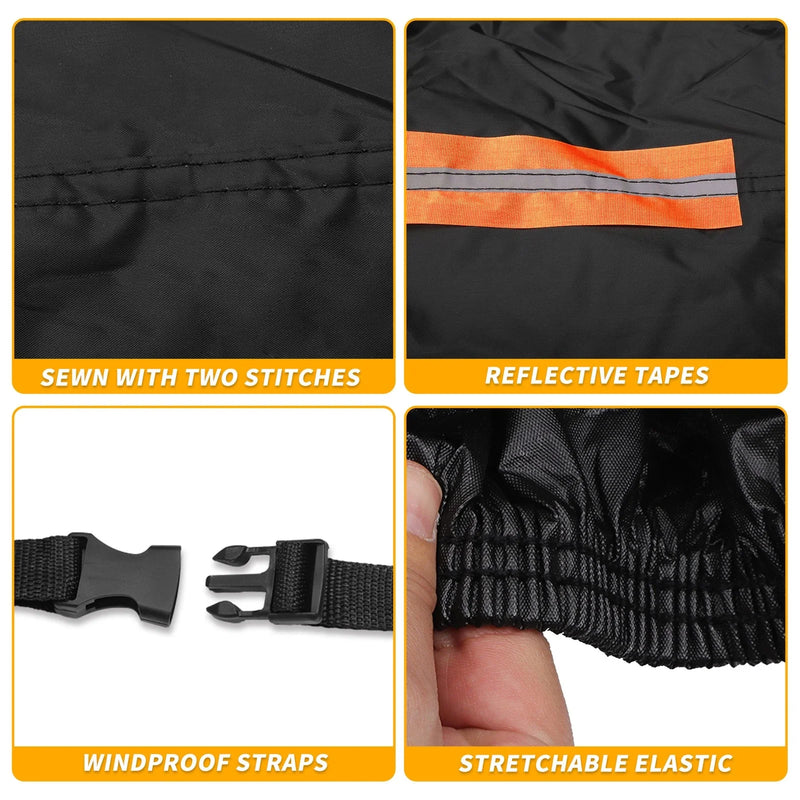 Honda Passport (2019-2023) Black 190T-PU Waterproof All Weather Car Cover