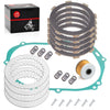Kawasaki Z125 Pro 2017-2024 Clutch Friction Steel Plates w/ Gasket Kit