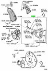 TOYOTA LAND CRUISER 1HZ 1HDT Timing Gear Cover Oil Pump