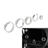 Lexus NX250 NX350h Silver Console Volume AC Switch Button Ring (2022-2024)
