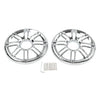 Harley Electra Tri Glide Chrome Rear Speaker Trim Grill Cover (2009-2023)