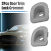 Ford (2007-2014) - 1 Pair, Gray Plastic Door Panel Trim Lock Knob Grommet
