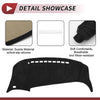 Toyota Estima 50 Series (2006-2019) Black Dashboard Cover Mat